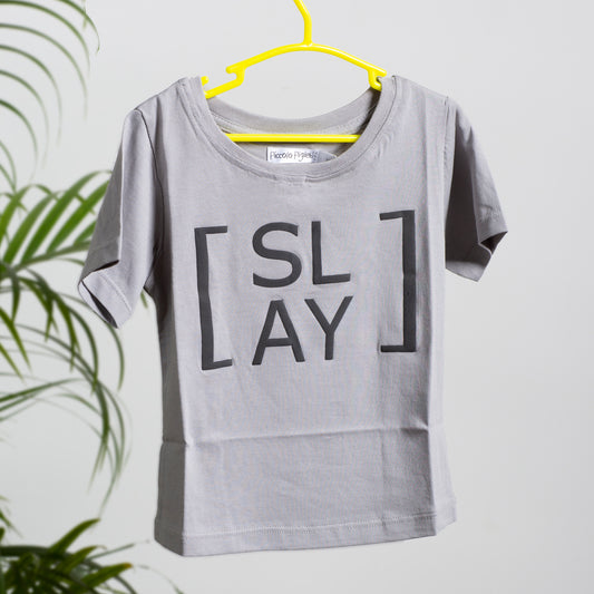 Half Sleeve T-shirt Grey